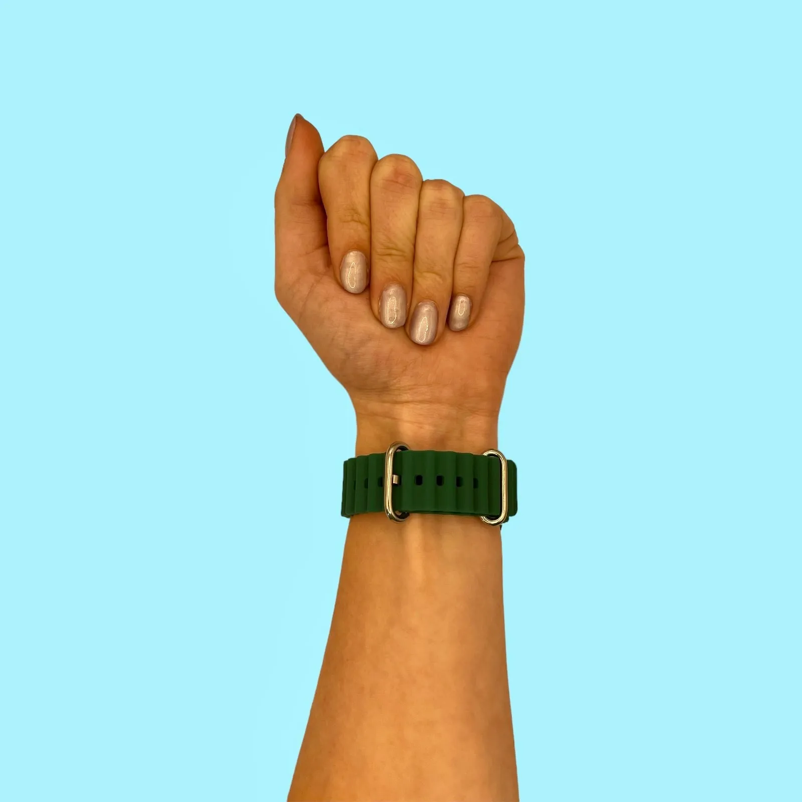 Lacoste 22mm Range compatible Silicone Ocean Bands Watch Straps