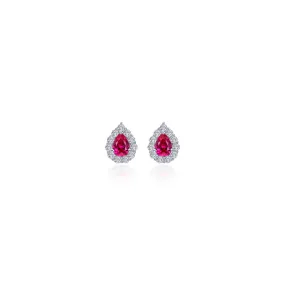 Lafonn Classic Ruby Earring E0597CRP00