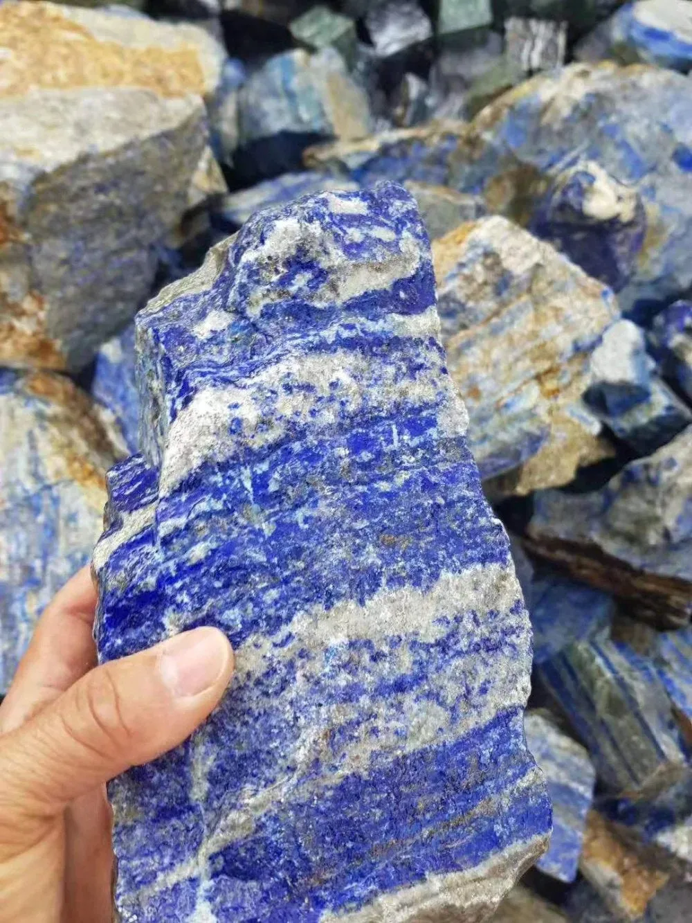 Lapis Lazuli Stone | Raw Lapis lazuli | Lapis Lazuli Crystal | Blue Lapis | Blue Stone Crystal | Throat Chakra | Healing Crystals and Stones