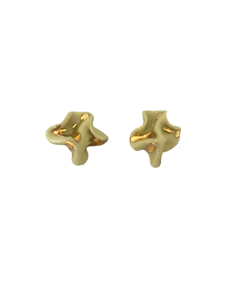 Little Olga Electric Ceramic Earrings