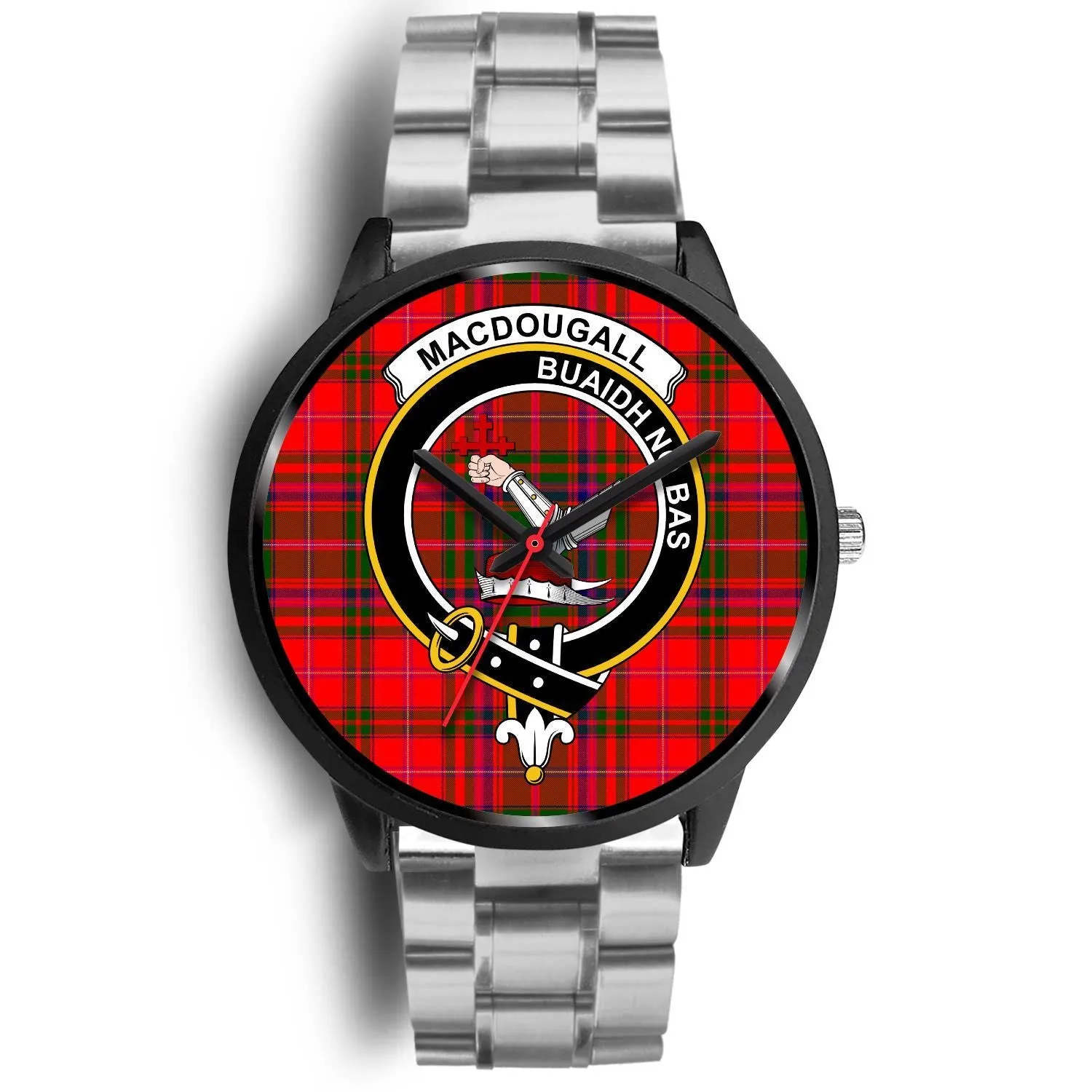 MacDougall Clan Badge Tartan Black Watch