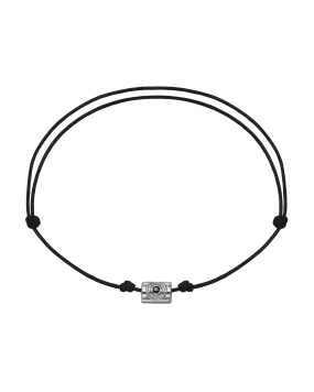 Men's Sapphire Santorini Evil Eye Bracelet - 14K White Gold