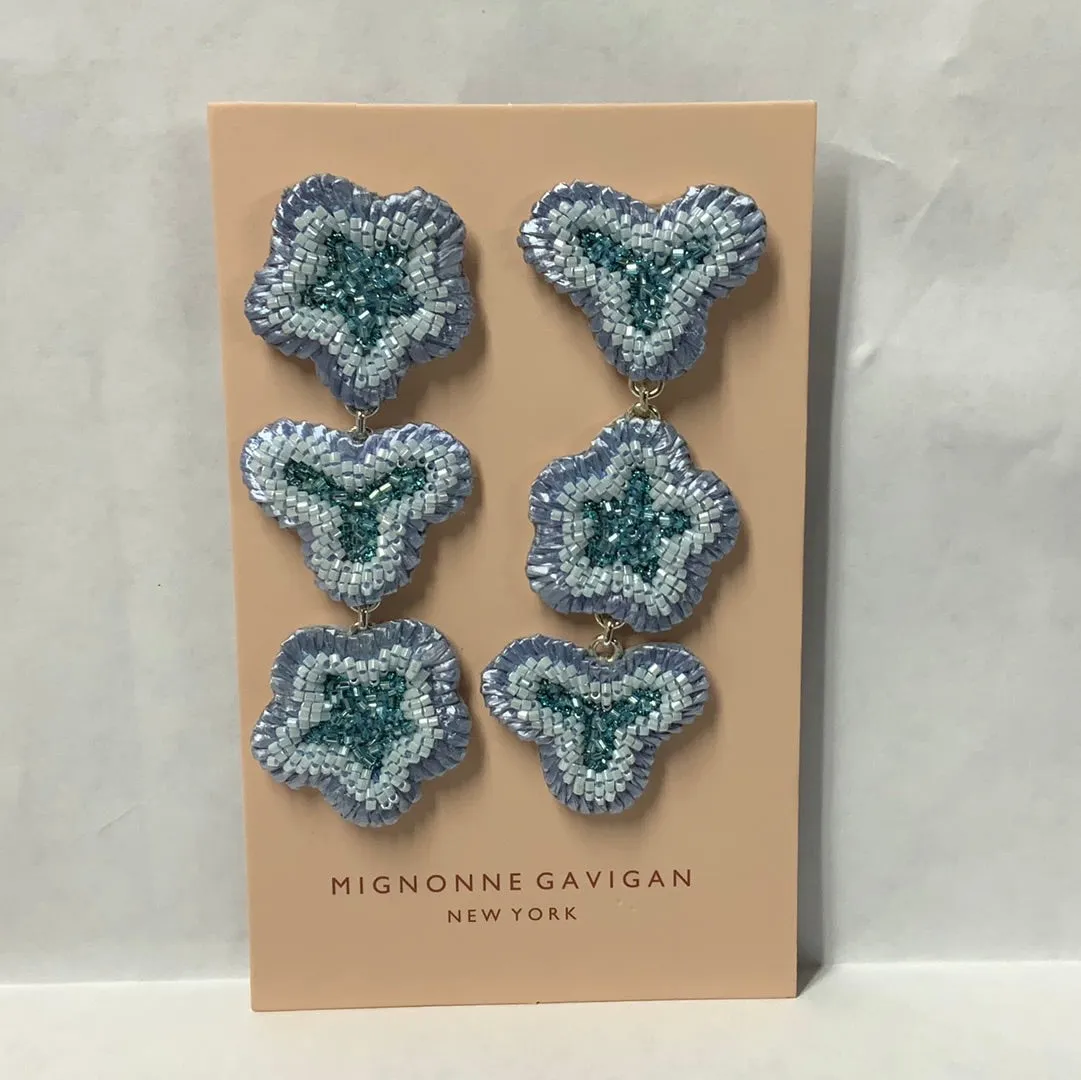 Mignonne Gavigan Aamir Lux Earring Light Blue