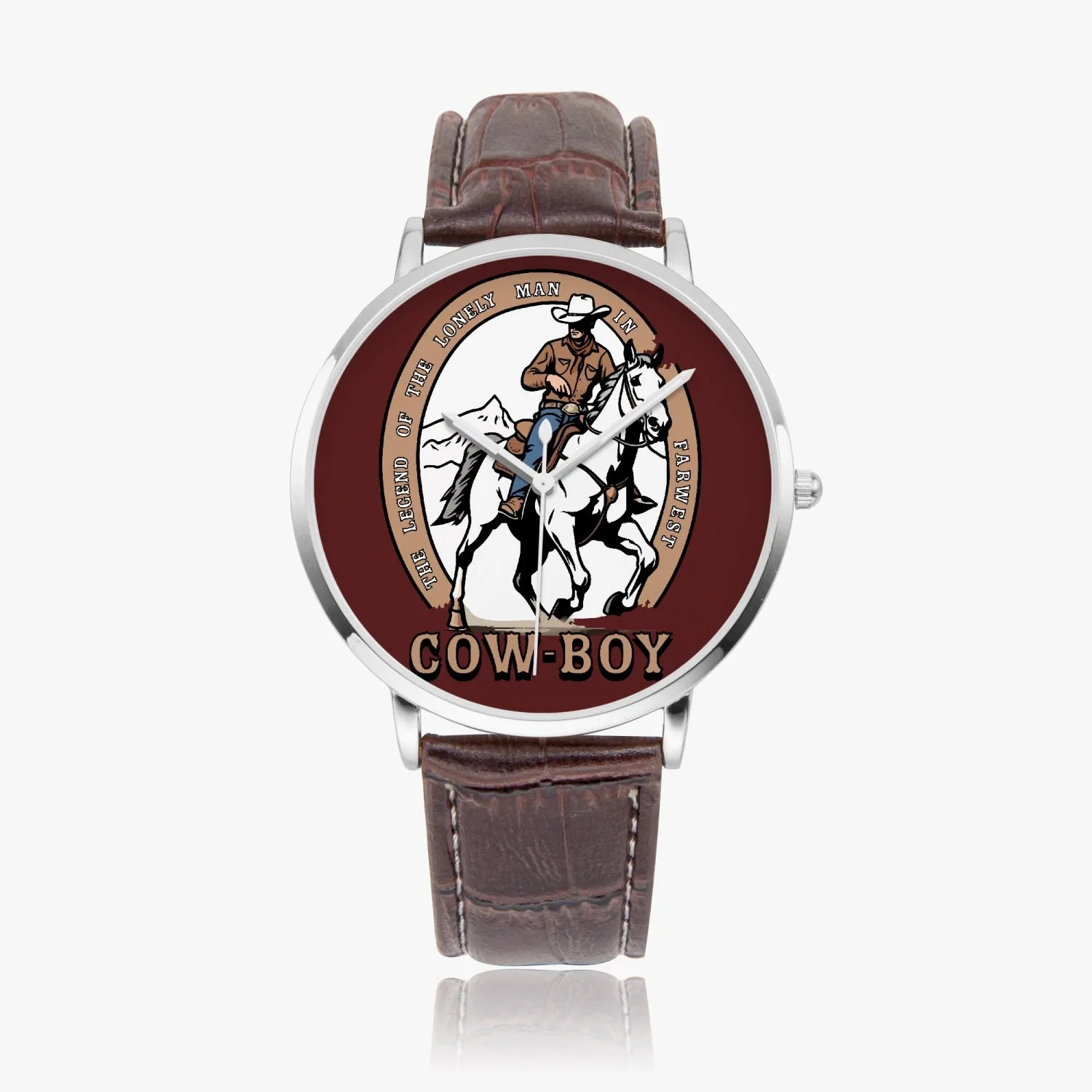Montre à Quartz Instafamous "Cow-boy" (249)