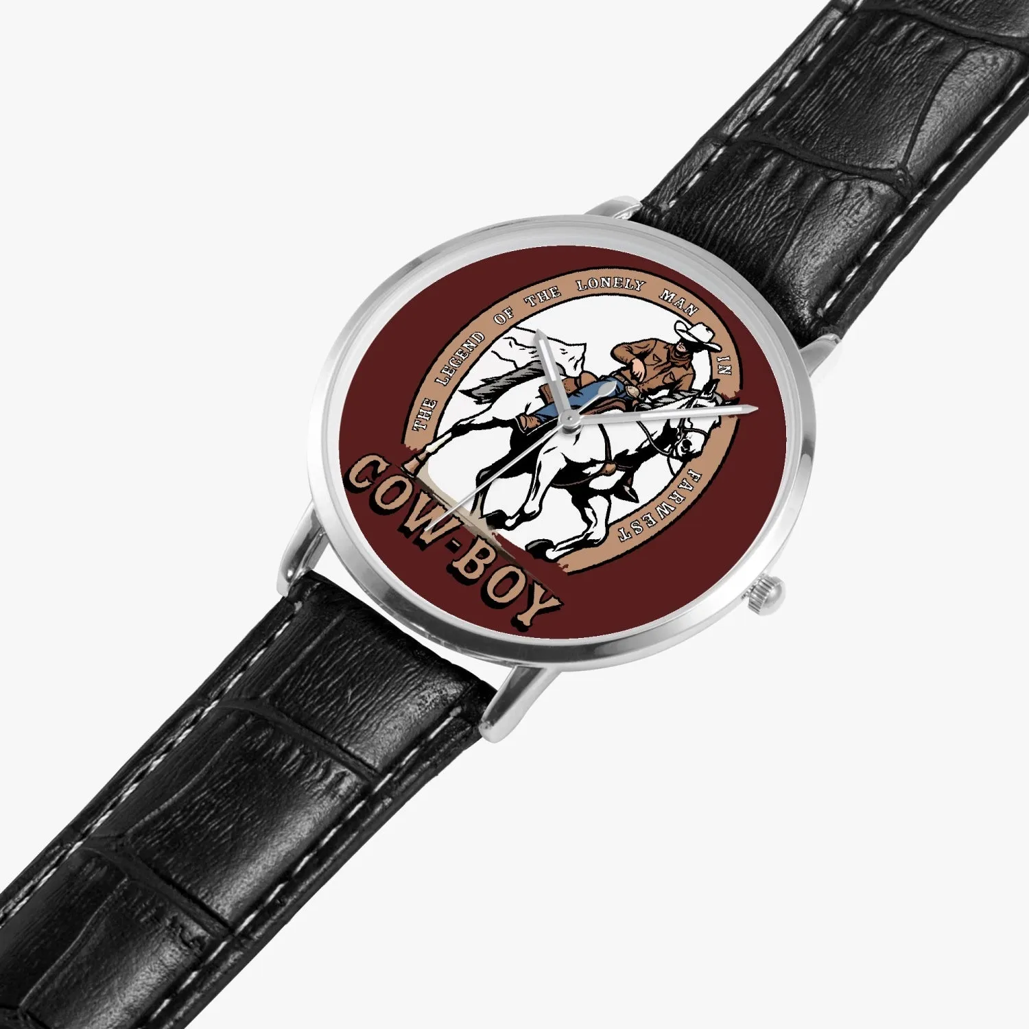 Montre à Quartz Instafamous "Cow-boy" (249)