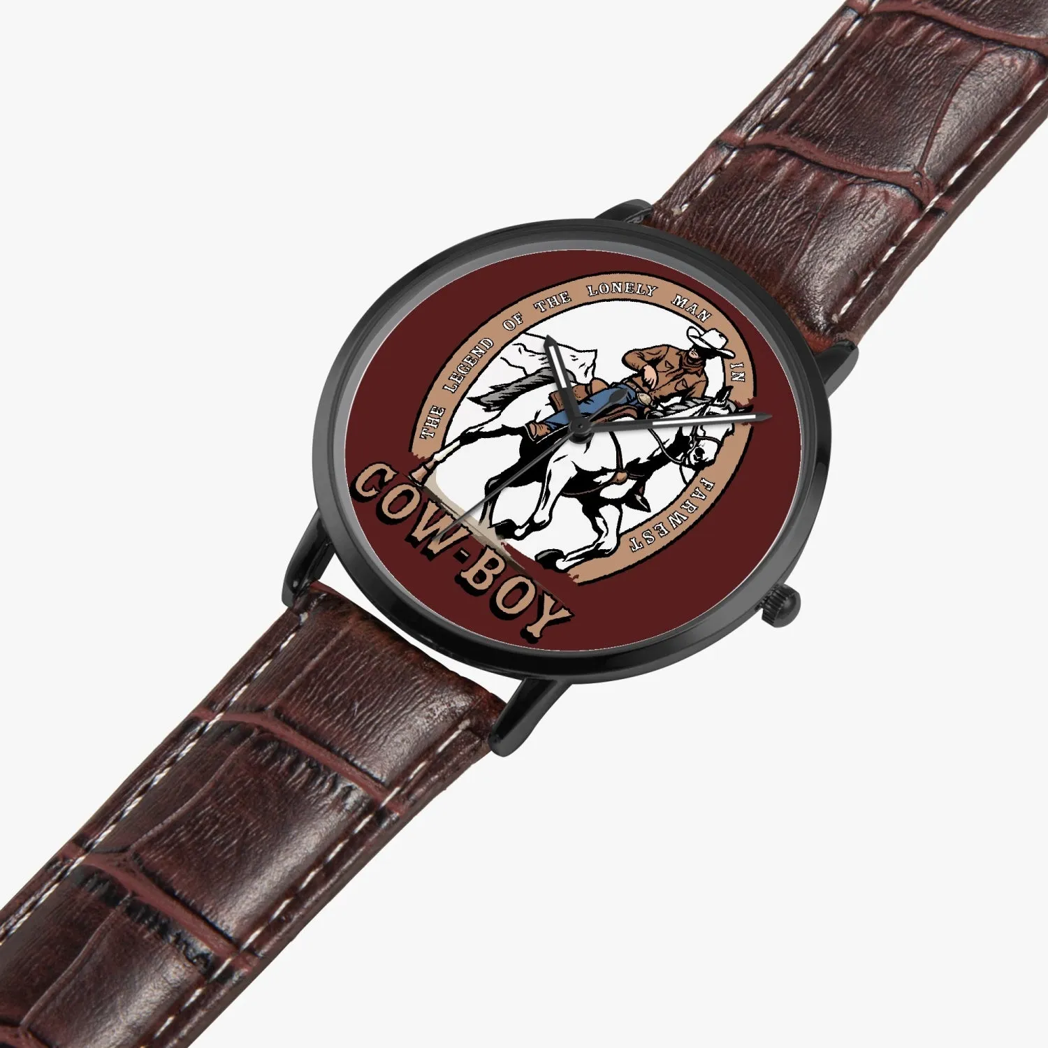 Montre à Quartz Instafamous "Cow-boy" (249)