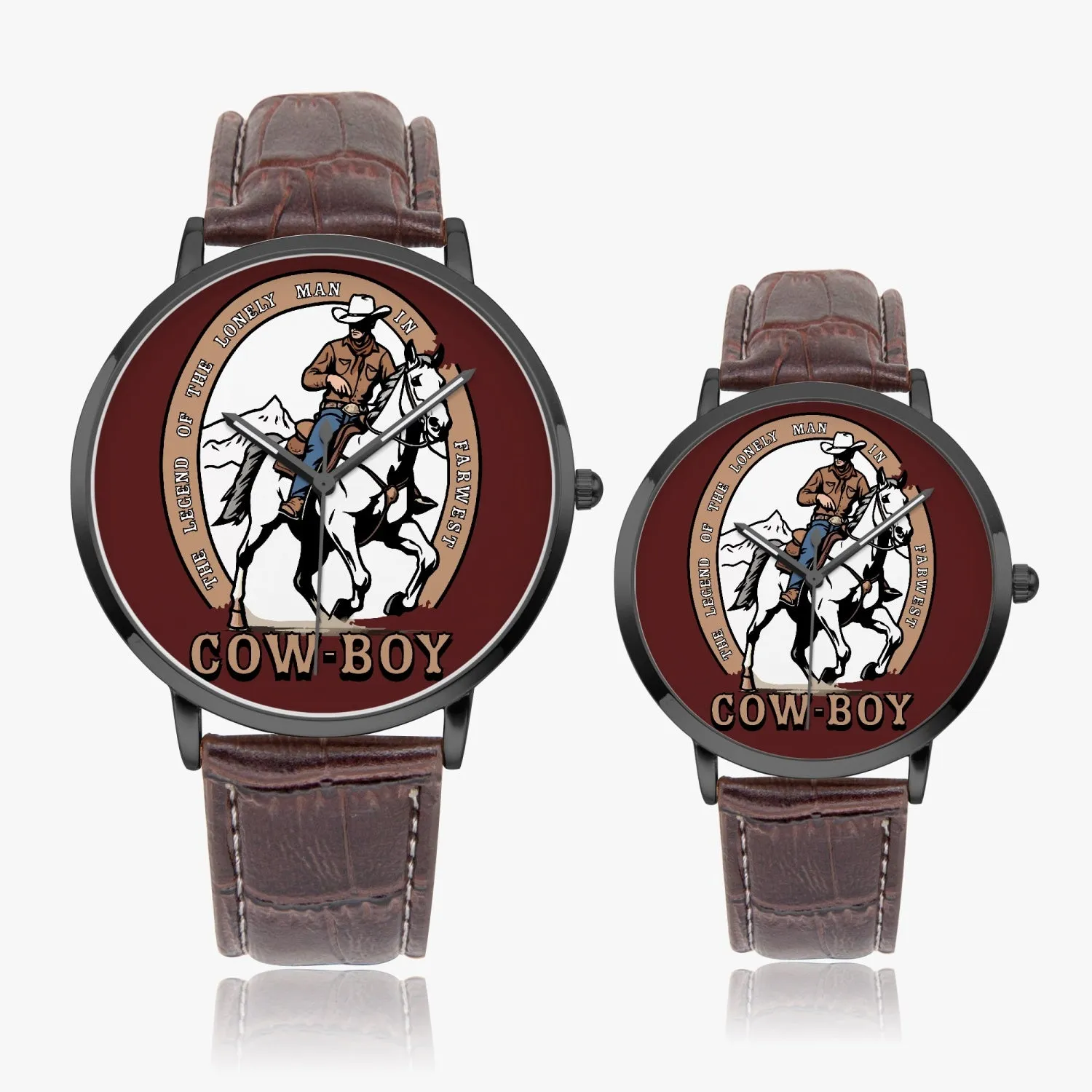 Montre à Quartz Instafamous "Cow-boy" (249)