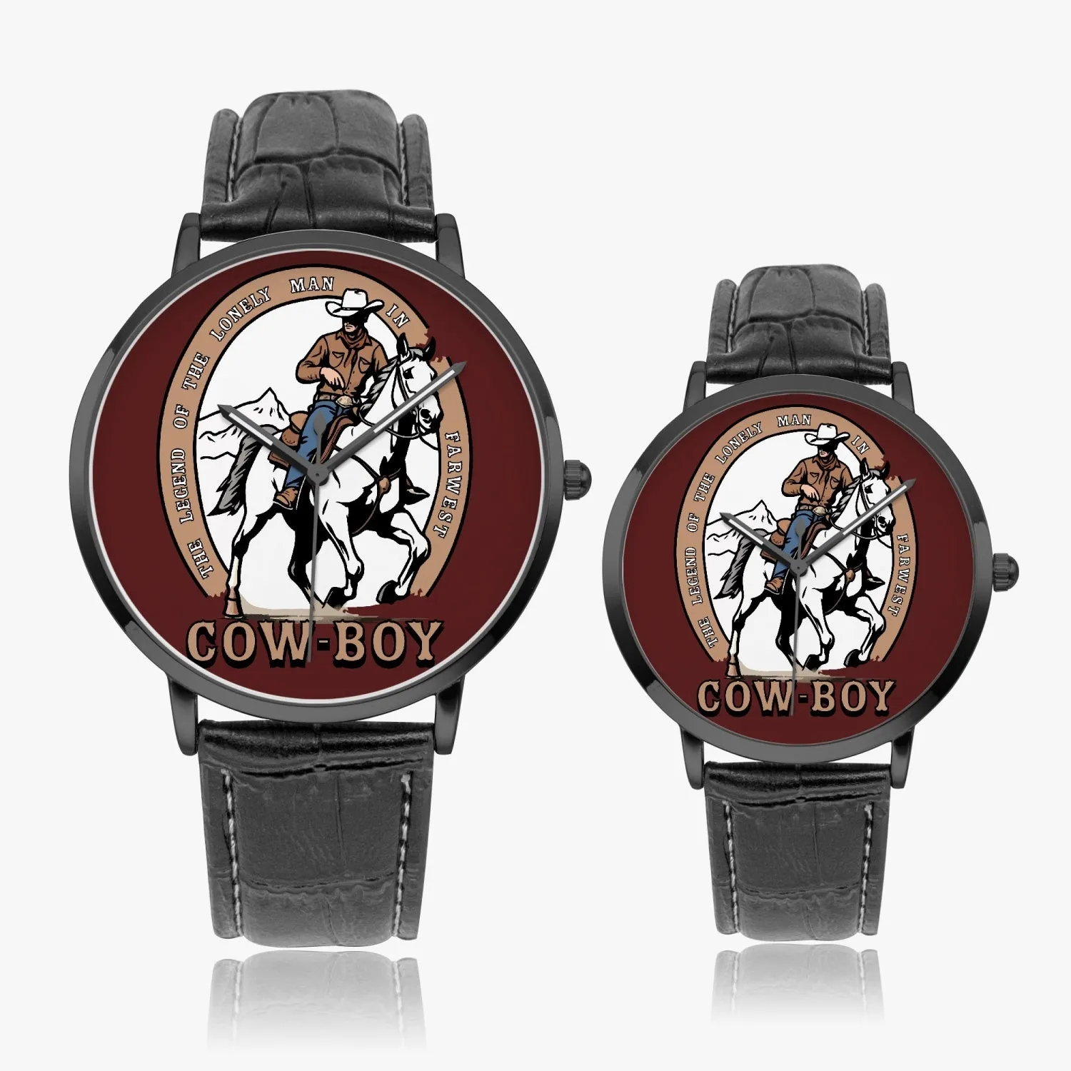 Montre à Quartz Instafamous "Cow-boy" (249)