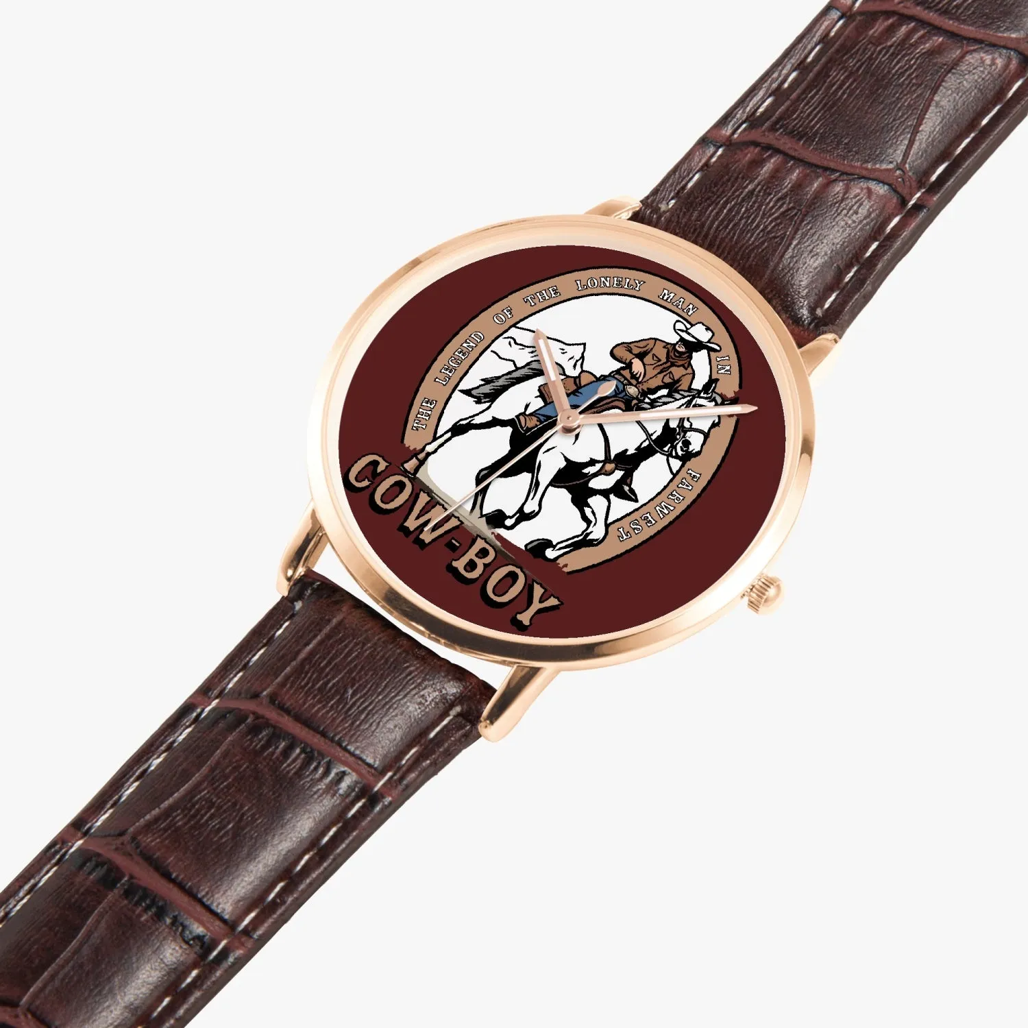 Montre à Quartz Instafamous "Cow-boy" (249)