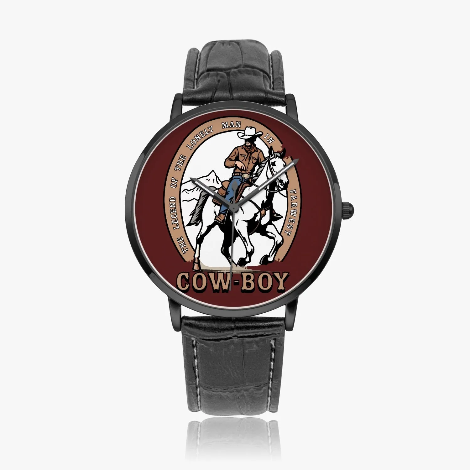 Montre à Quartz Instafamous "Cow-boy" (249)
