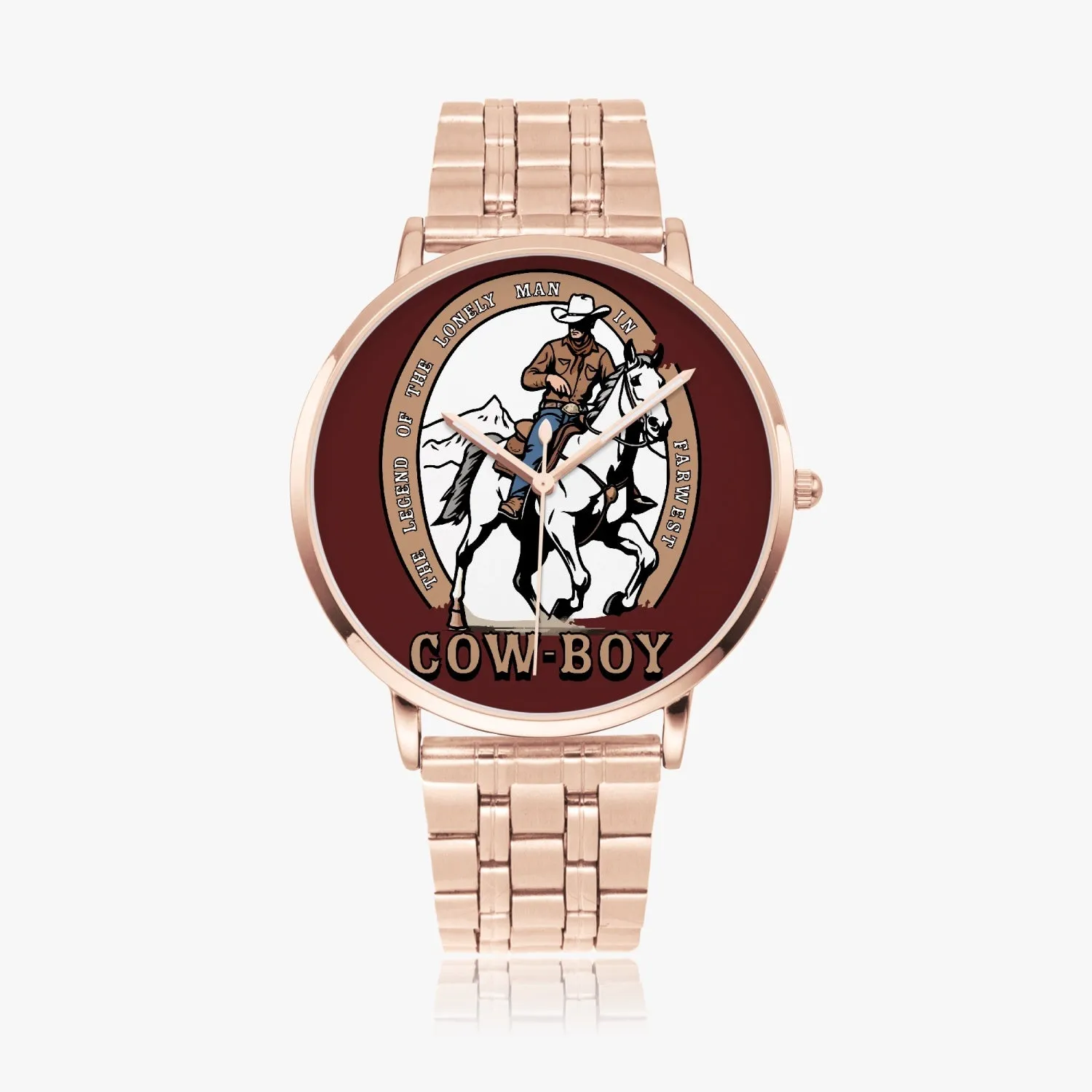Montre à Quartz Instafamous "Cow-boy" (249)