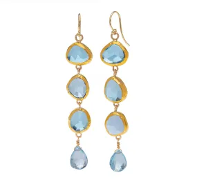 Nava Zahavi Lucky Blue Earrings