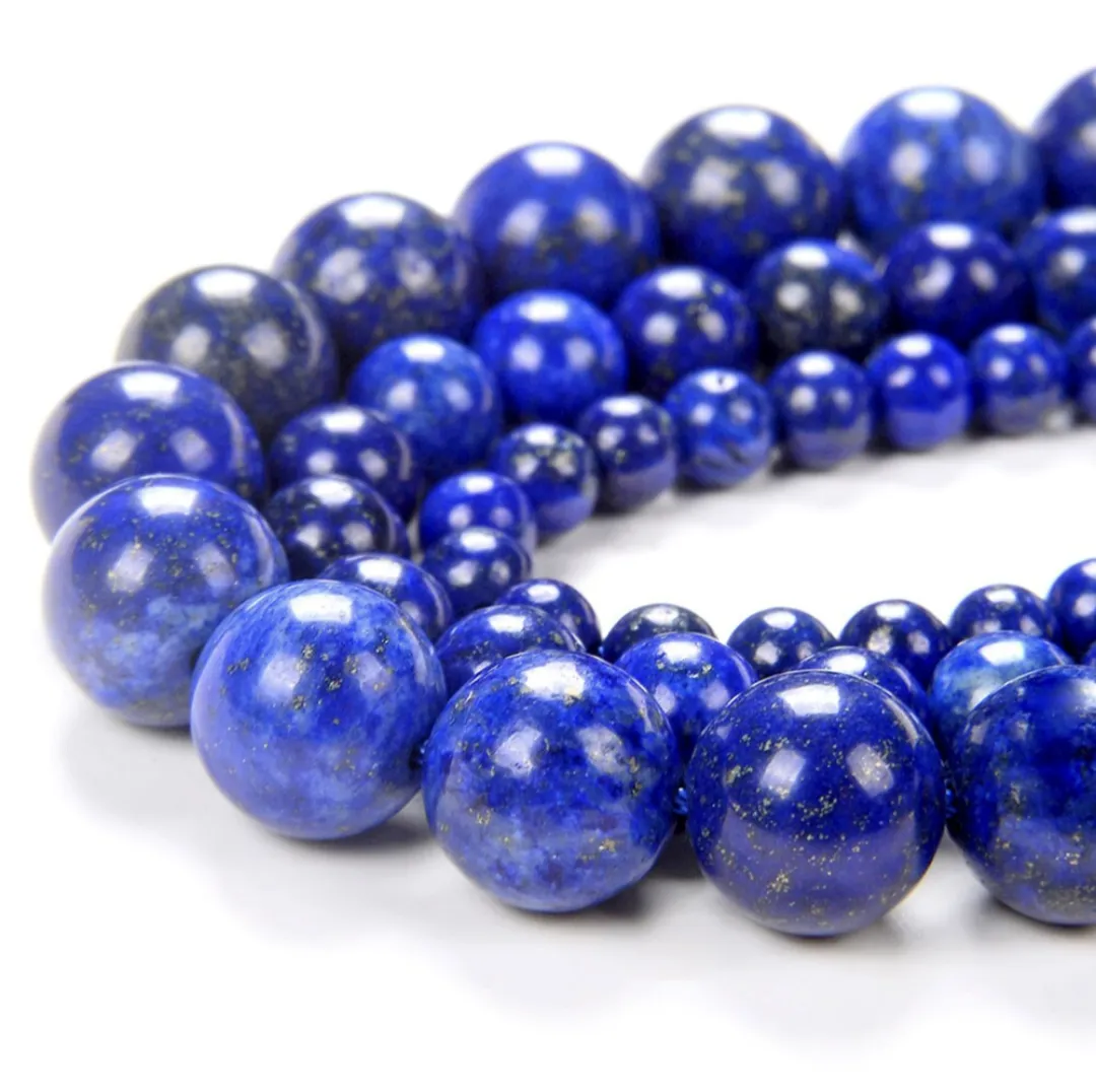Necklace:  Lapis Lazuli and Crackel'd Agate