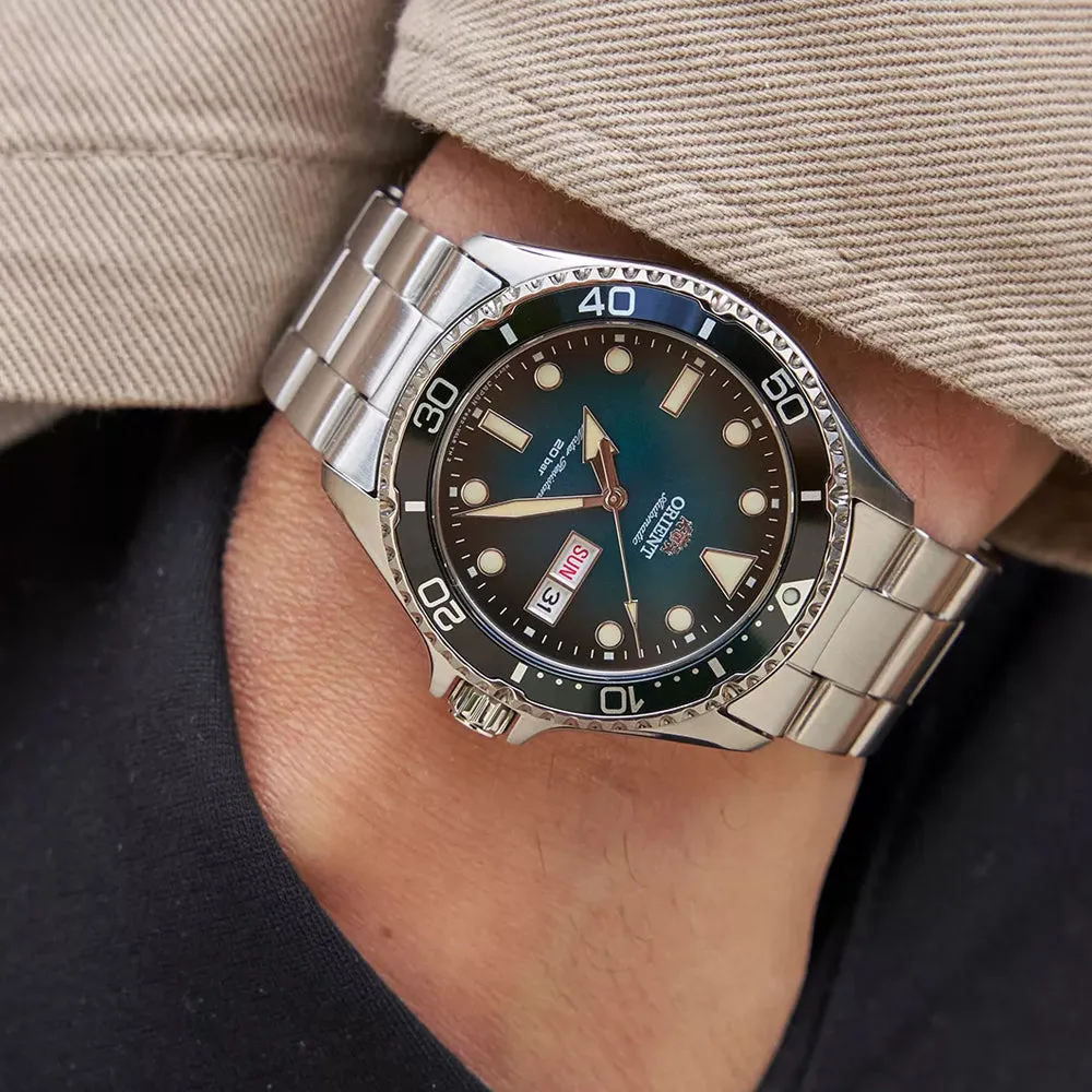 Orient MAKO III KAMASU Gradient Green RA-AA0811E