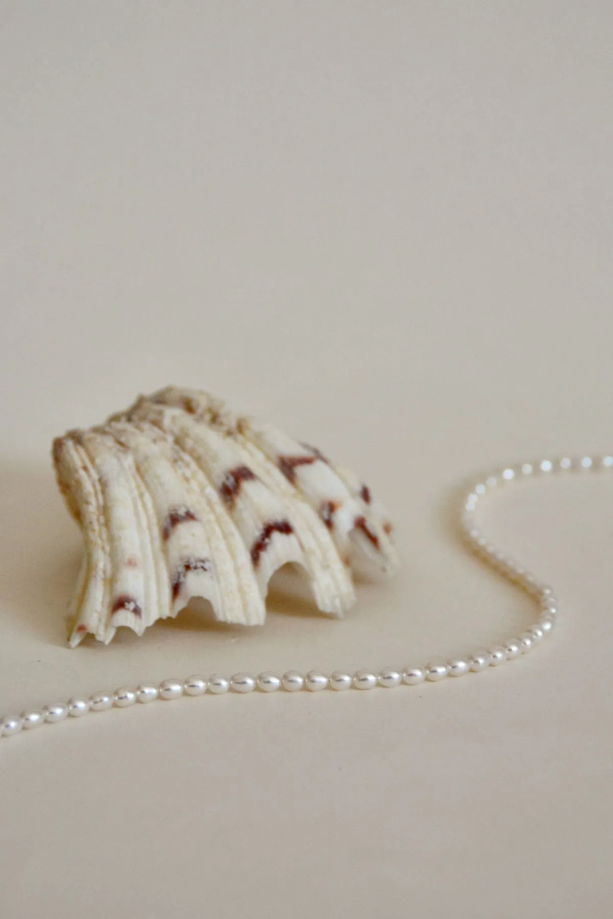 Pearl belly chain gold plated