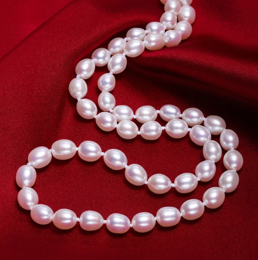 "Maybelle" - Natural Freshwater Pearl 3-Piece Bridal Jewelry Set