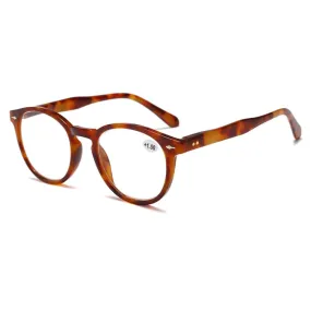 Retro Flexible Durable Portability HD Presbyopic Glasses  400(Beanflower)