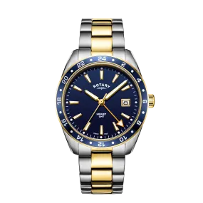 Rotary Henley GMT Men's Blue Watch GB05296/05