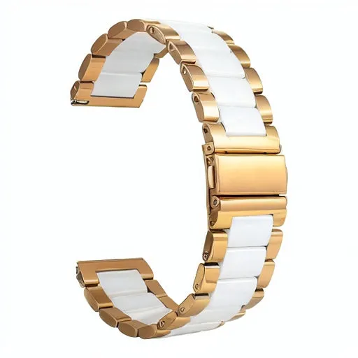 Ryze Flex Smart Watch Stainless Steel Link Watch Strap