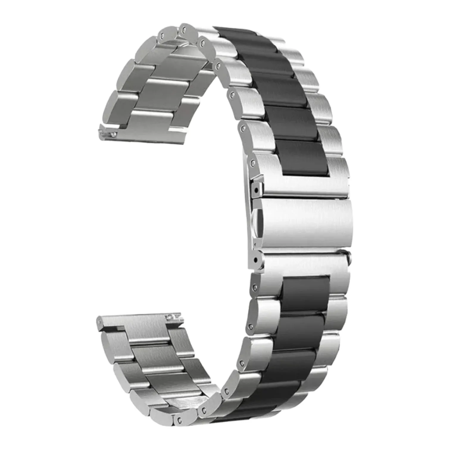 Ryze Flex Smart Watch Stainless Steel Link Watch Strap