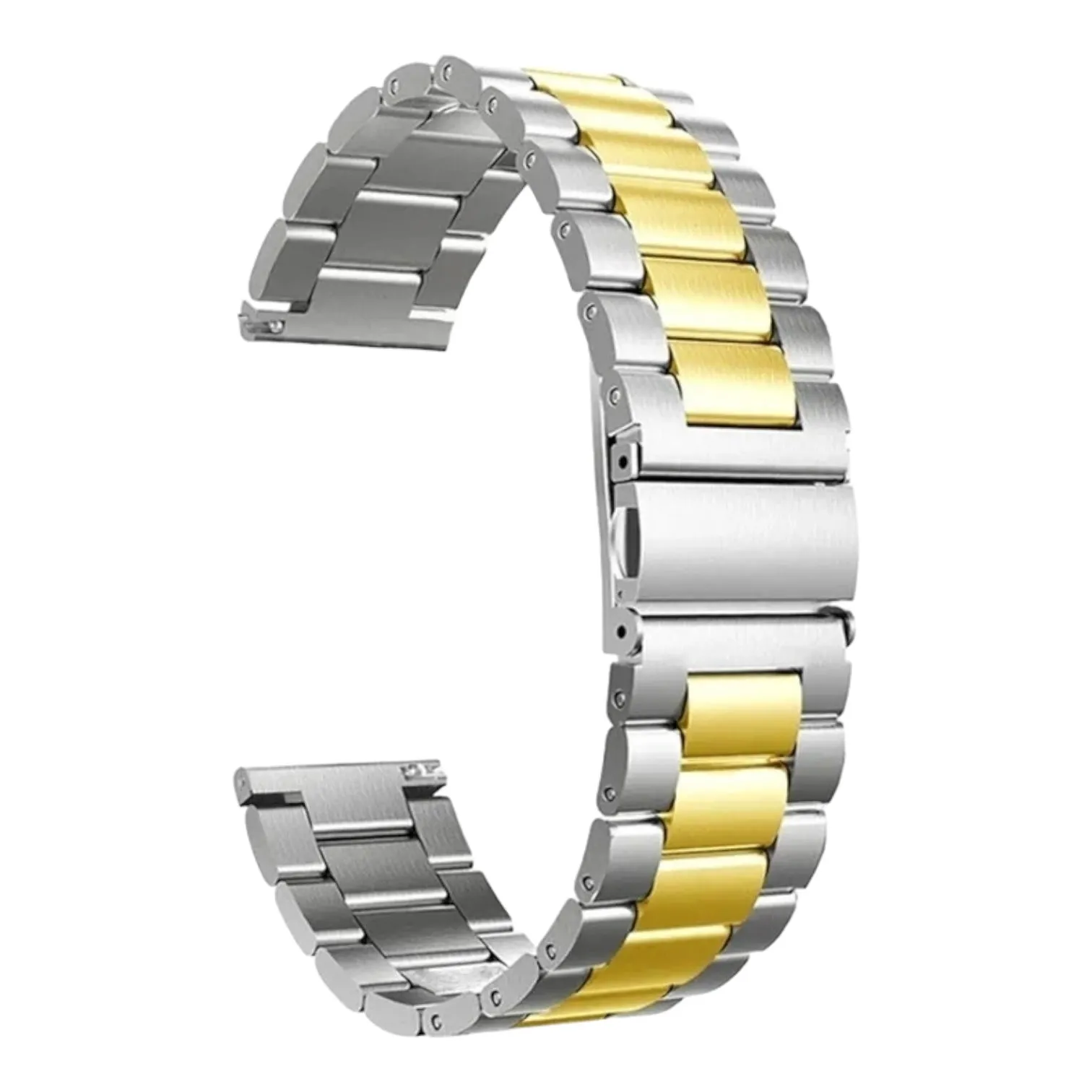 Ryze Flex Smart Watch Stainless Steel Link Watch Strap