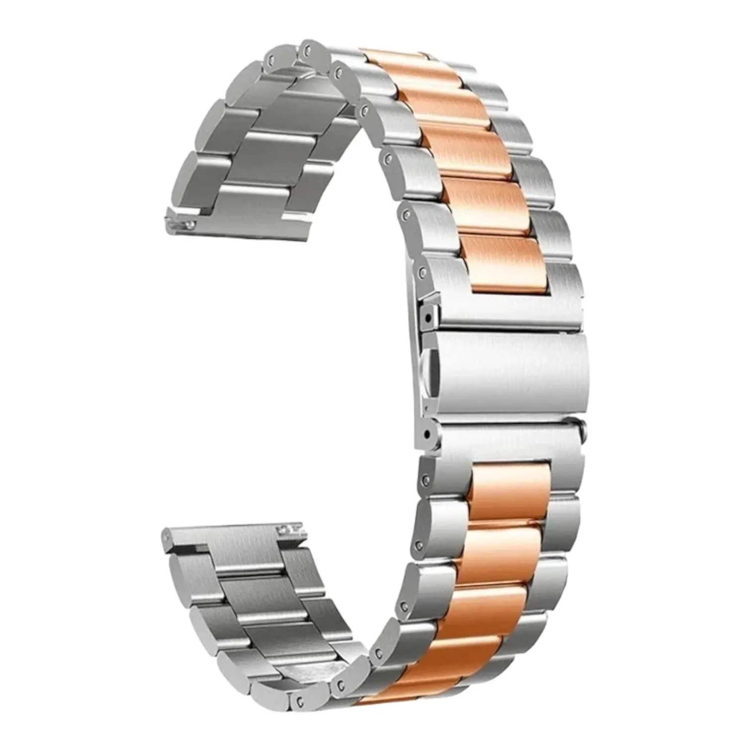 Ryze Flex Smart Watch Stainless Steel Link Watch Strap