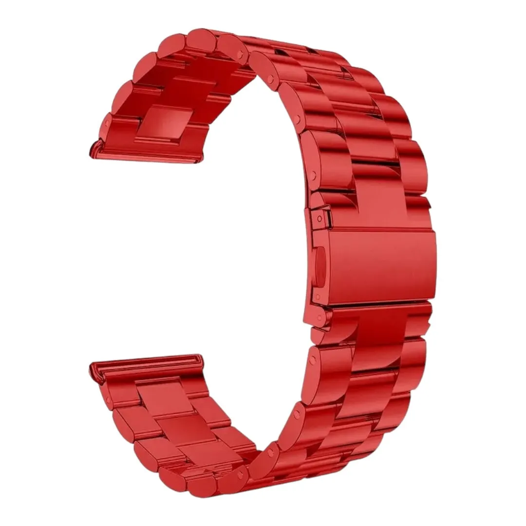 Ryze Flex Smart Watch Stainless Steel Link Watch Strap