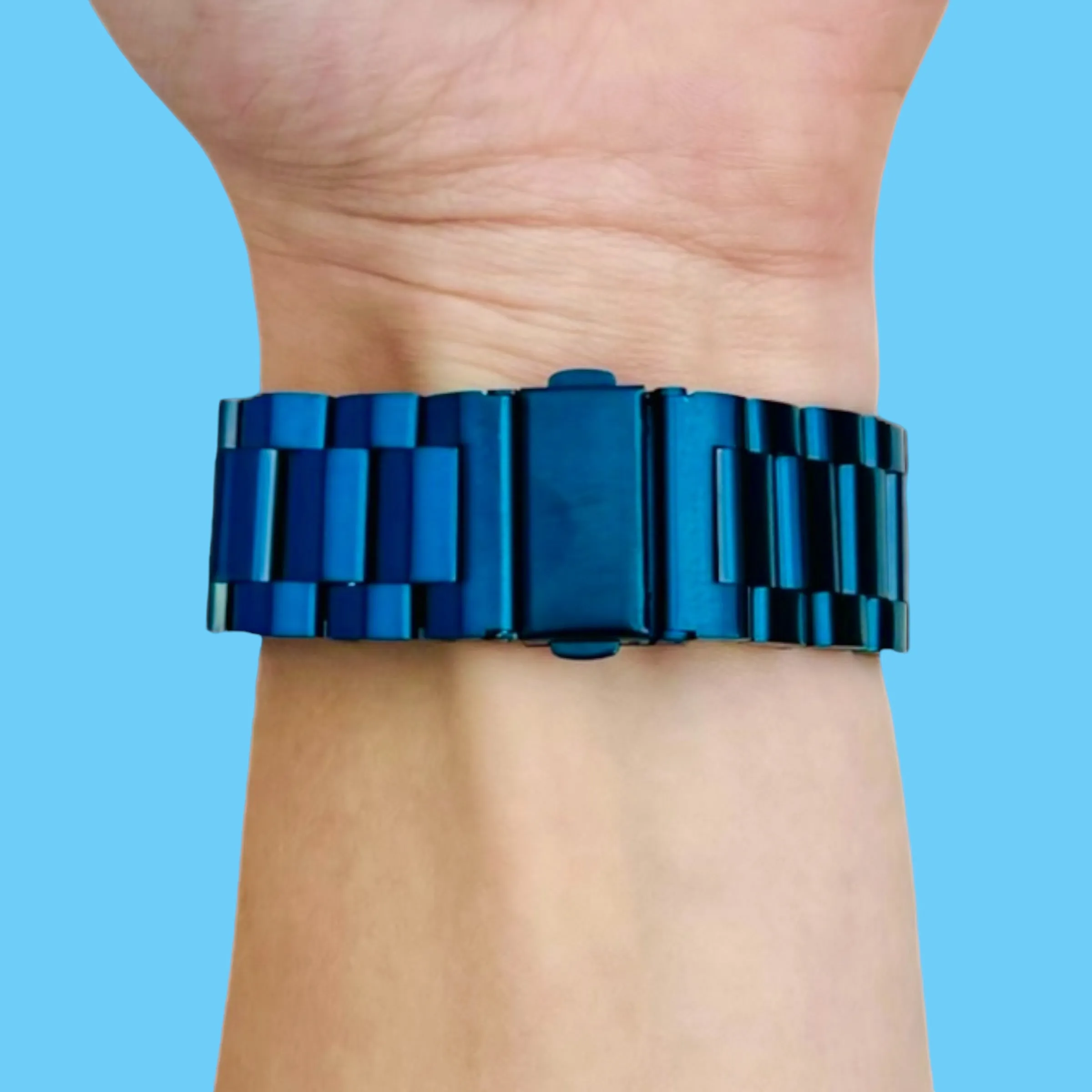 Ryze Flex Smart Watch Stainless Steel Link Watch Strap