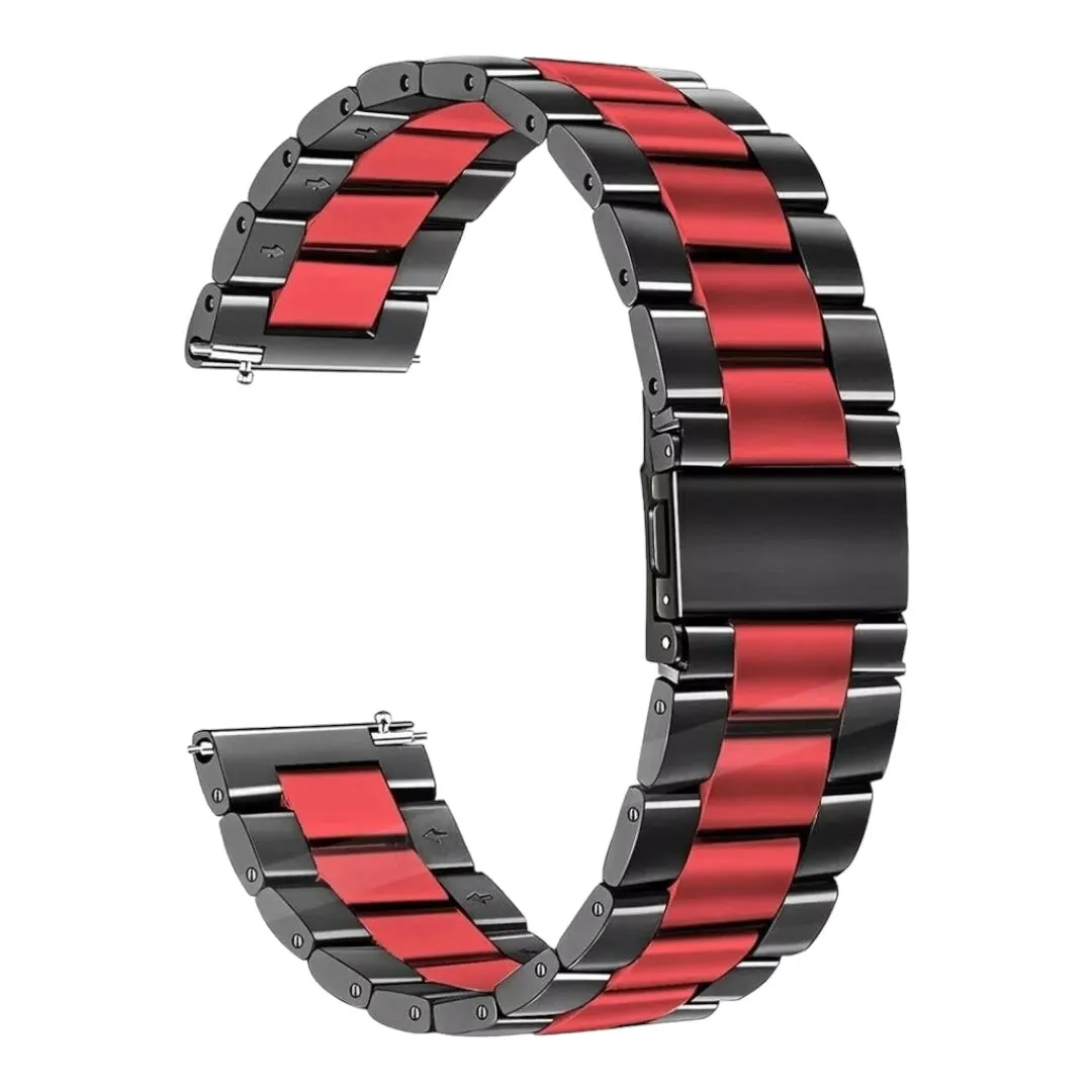 Ryze Flex Smart Watch Stainless Steel Link Watch Strap