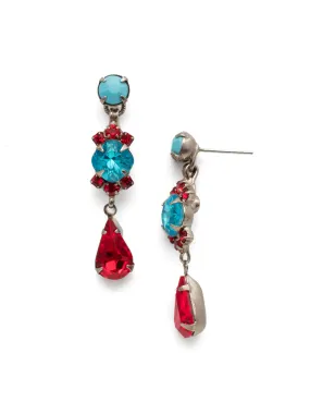 Saffron Dangle Earrings - EDS1ASRTU