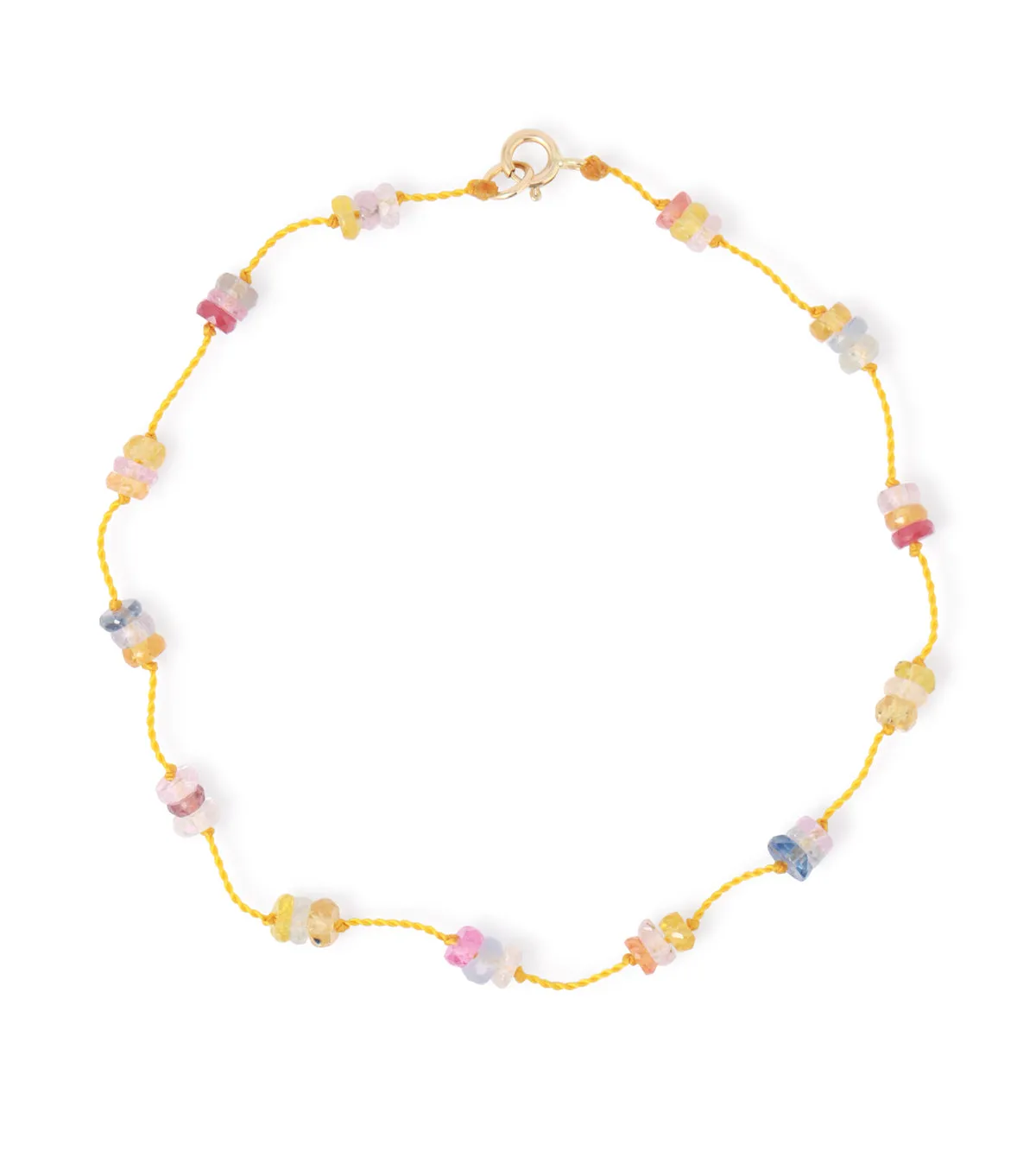 Sapphire Bead Bracelet by See Real Flowers