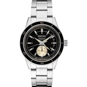Seiko SSA449 Men's Charcoal Dial 40.8 mm Silver Stainless Steel Band Presage Automatic Watch