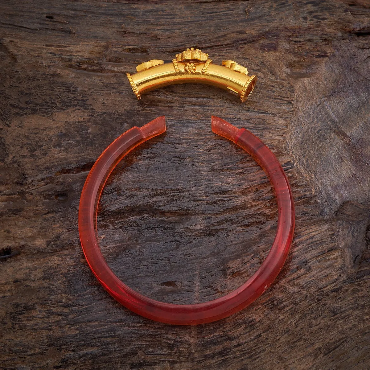 Silver Temple Bangle Pendant 177429
