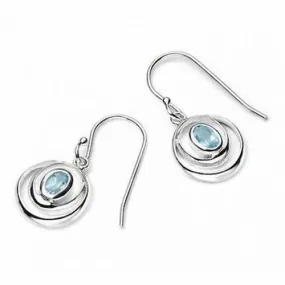 Sky Blue Topaz Drop Earring