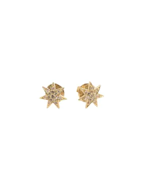 Small Surya Star Earrings
