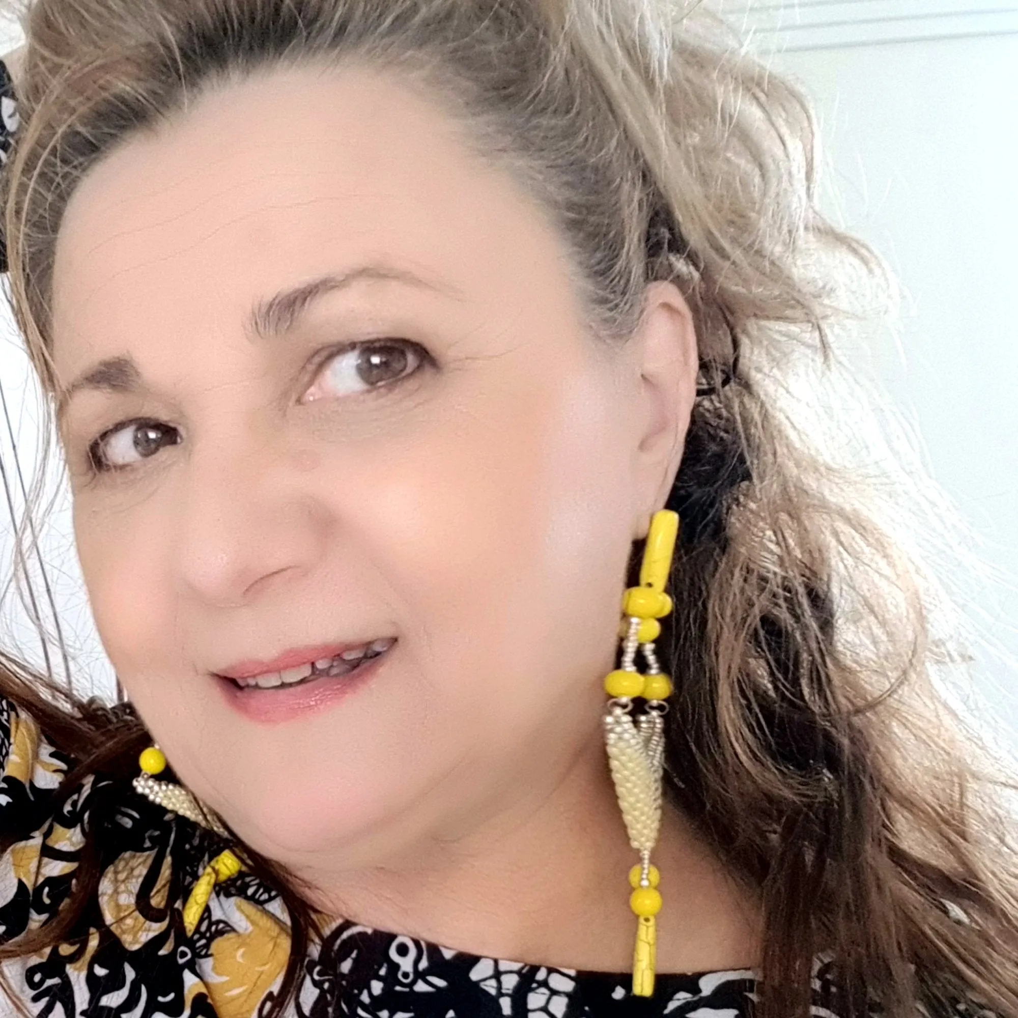Spring Kalitheo Statement Earrings | KJ-415E | Artisan Earrings