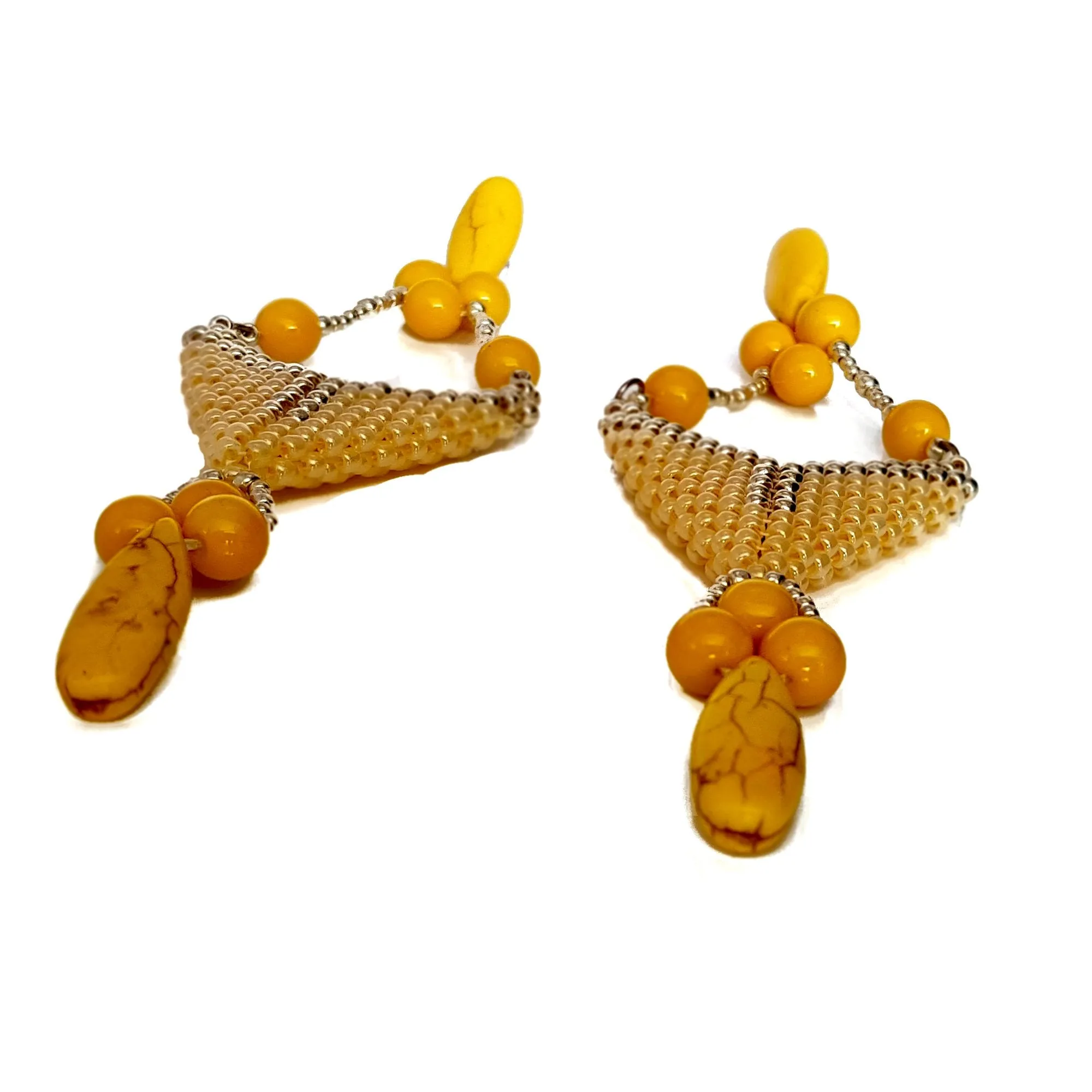 Spring Kalitheo Statement Earrings | KJ-415E | Artisan Earrings