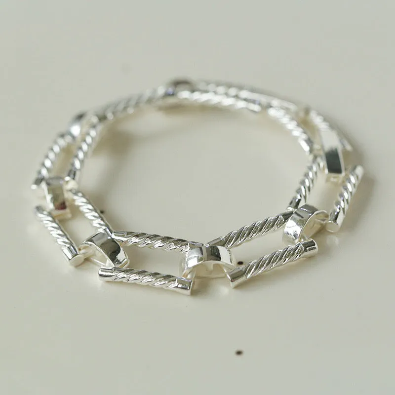 Square Chain Bracelet
