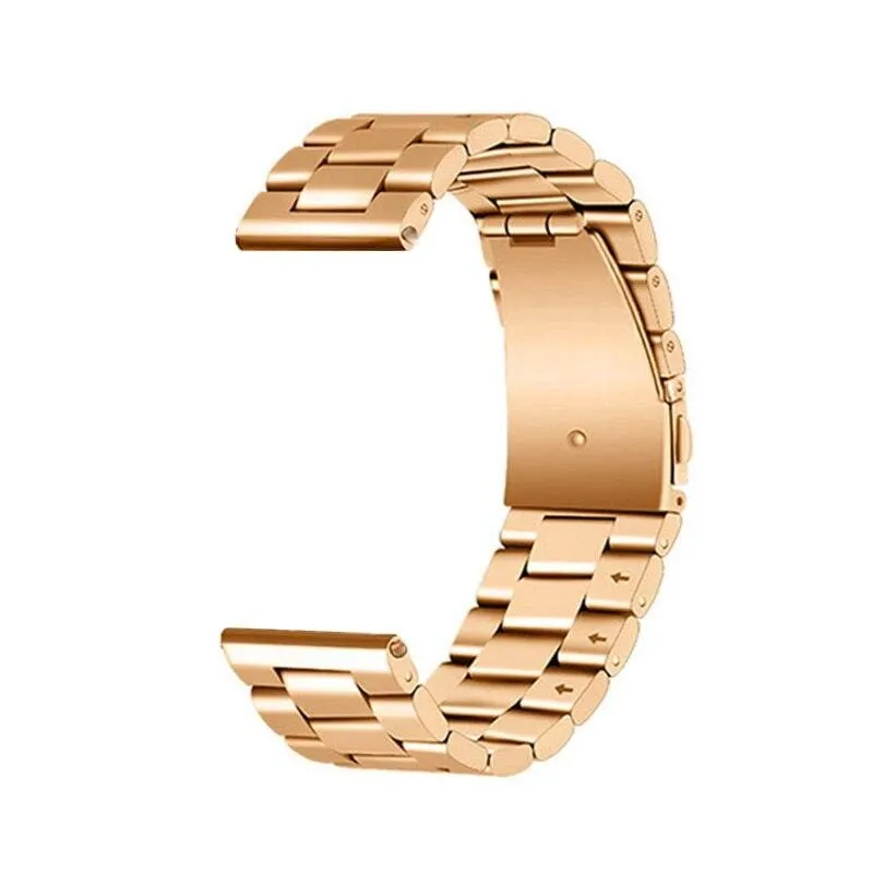 Stainless Steel Link Watch Strap Compatible with the Samsung Galaxy Watch 5 Pro (45mm)