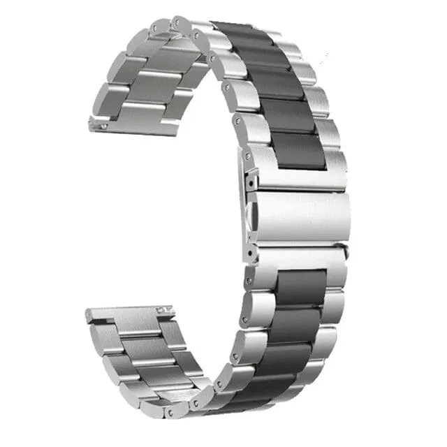 Stainless Steel Link Watch Strap Compatible with the Samsung Galaxy Watch 5 Pro (45mm)