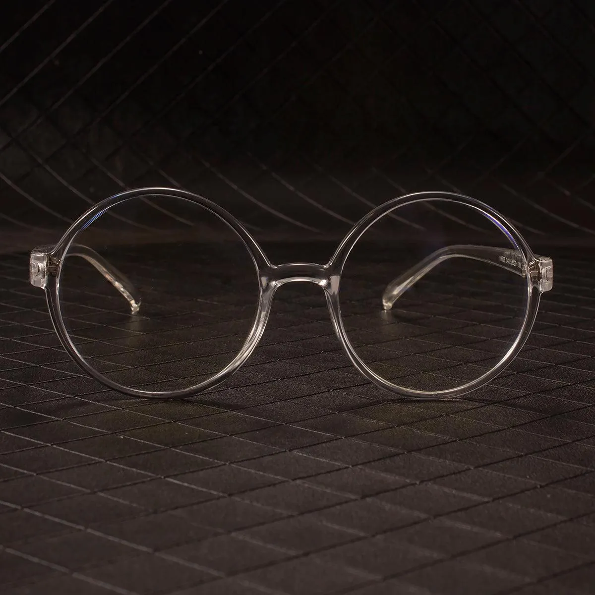 Stylish Plastic Round Eyeglasses A18003