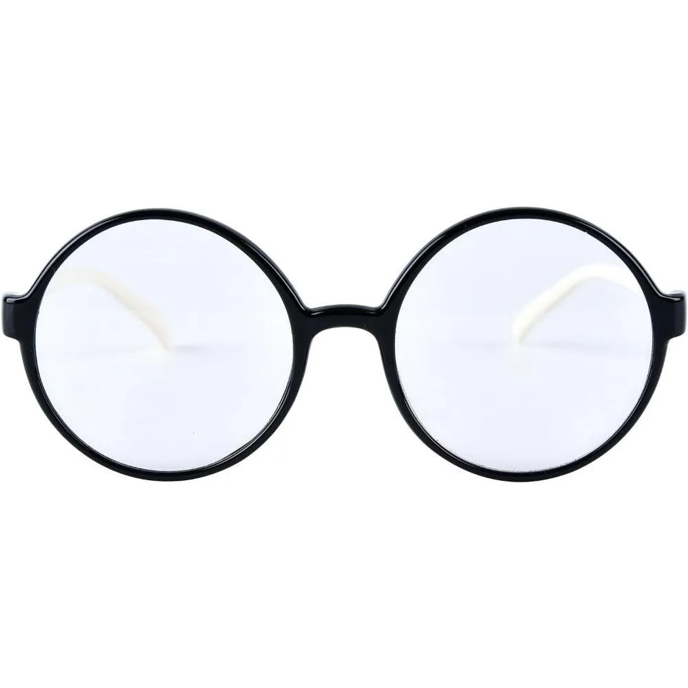Stylish Plastic Round Eyeglasses A18003