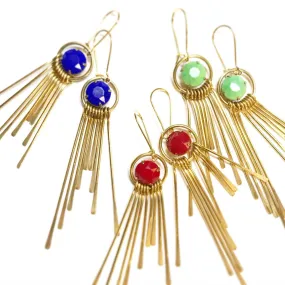Sunrays mobile earrings