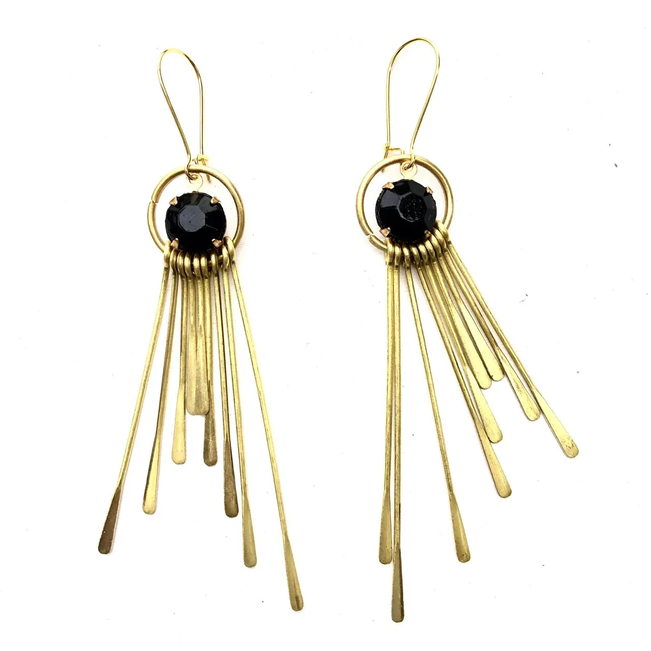 Sunrays mobile earrings