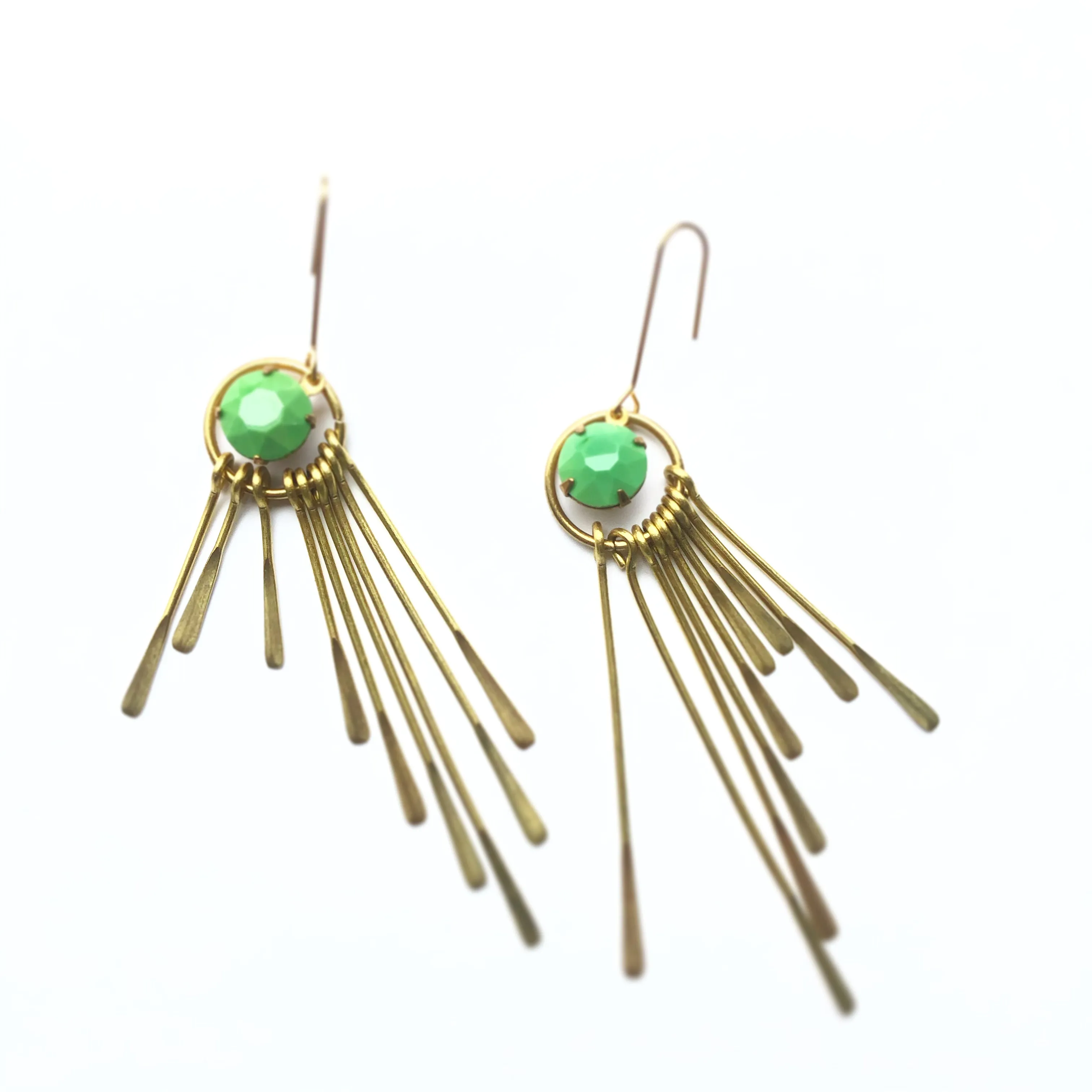 Sunrays mobile earrings
