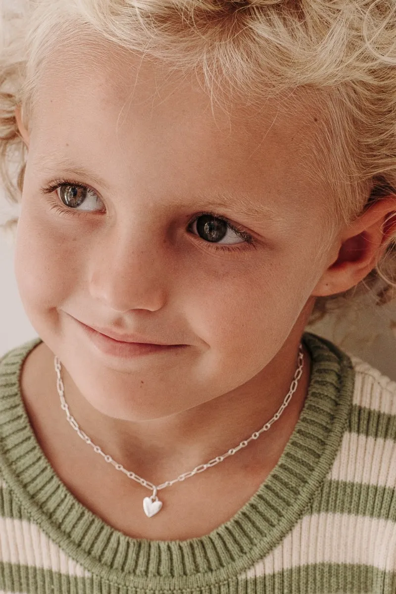 Sweetheart Necklace - Silver