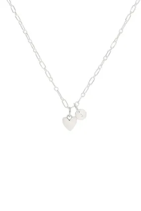 Sweetheart Necklace - Silver