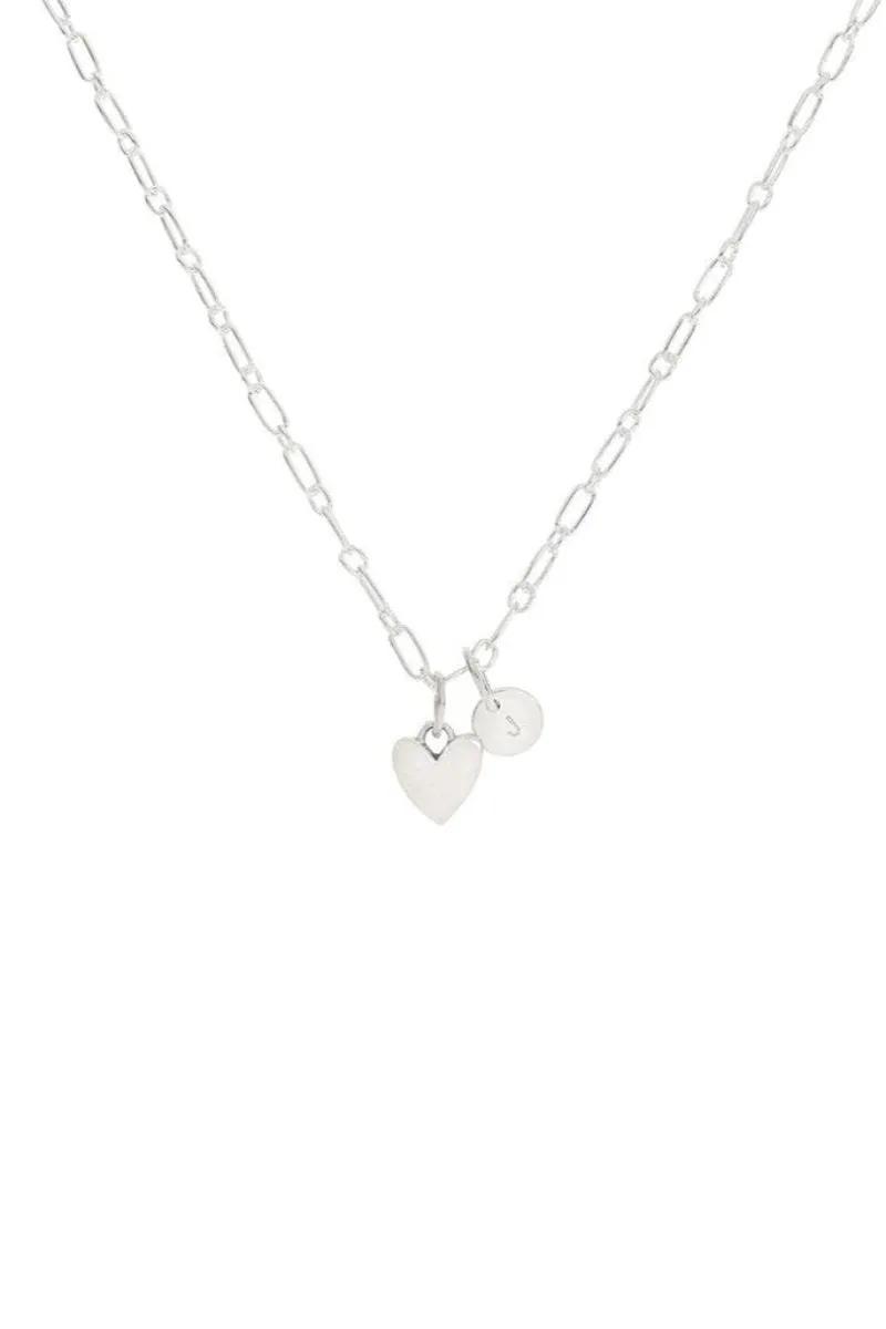 Sweetheart Necklace - Silver