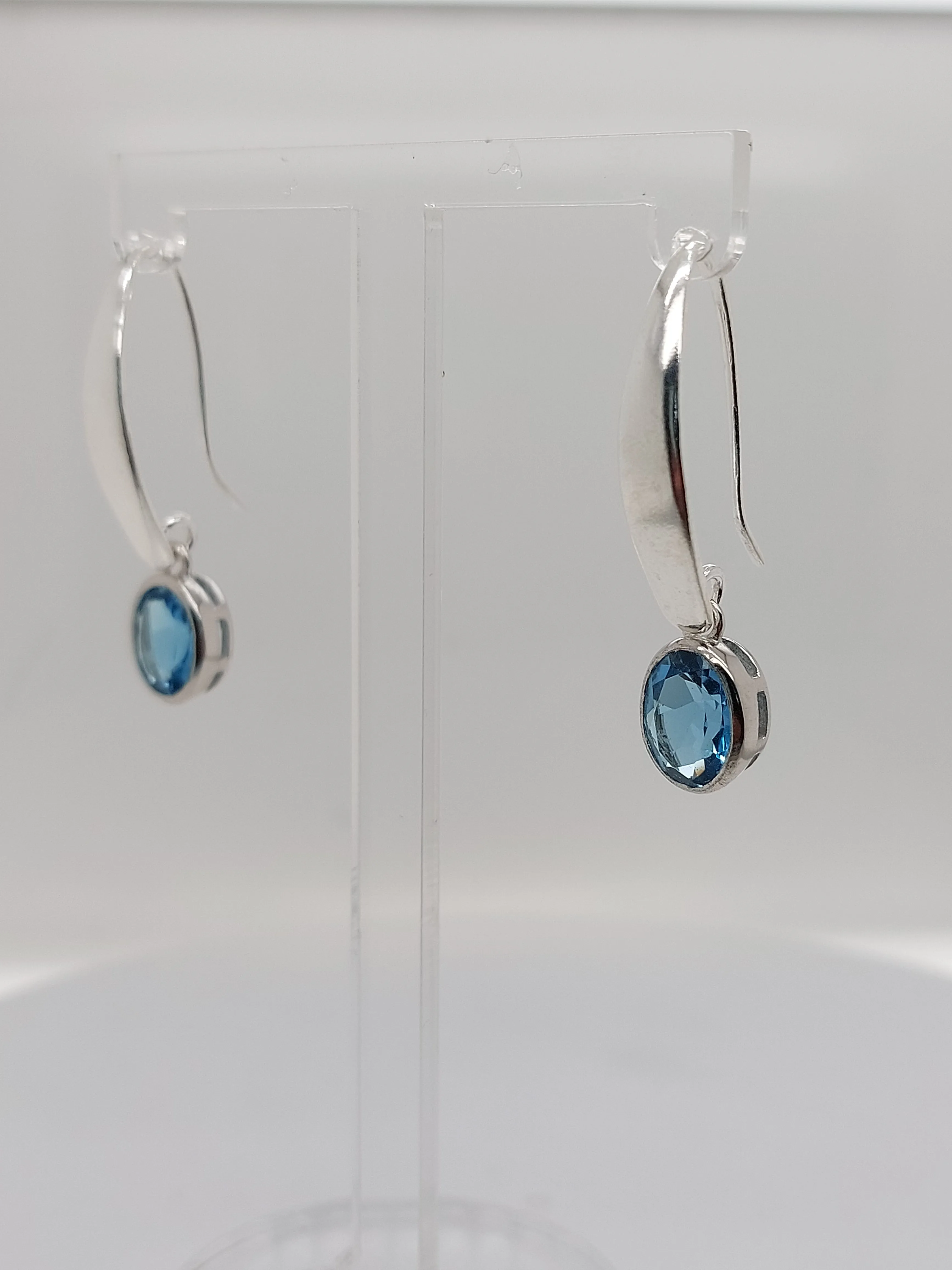 Swiss Blue Topaz Drops