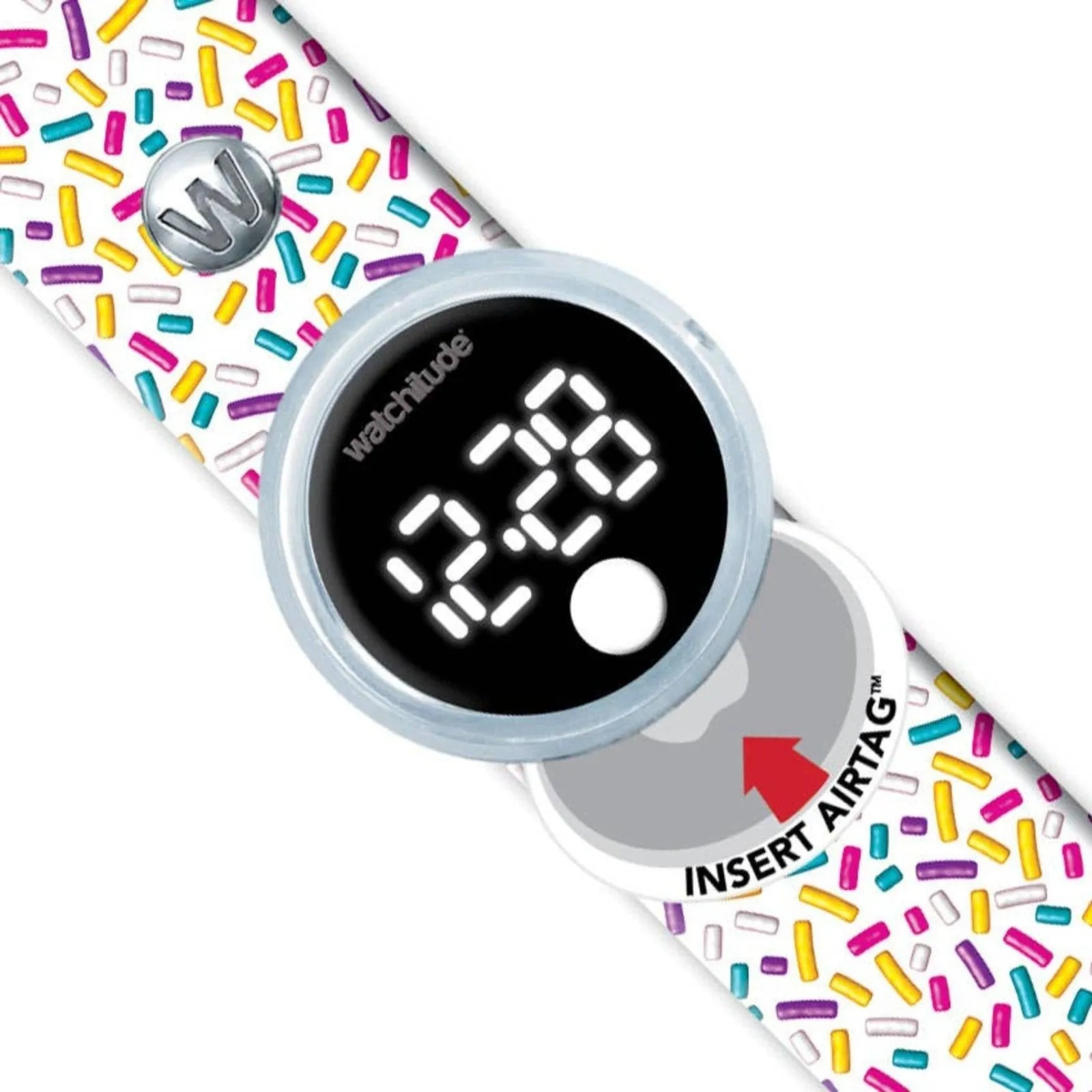 Tag'd Trackable Air Tag Watch - Sprinkles